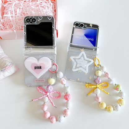 Heart / Star Phone Case / Strap / Set