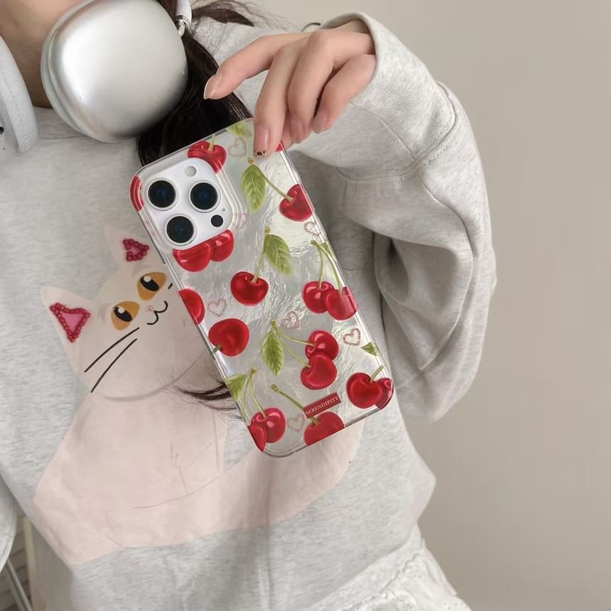 Cherry Phone Case / Charm / Set