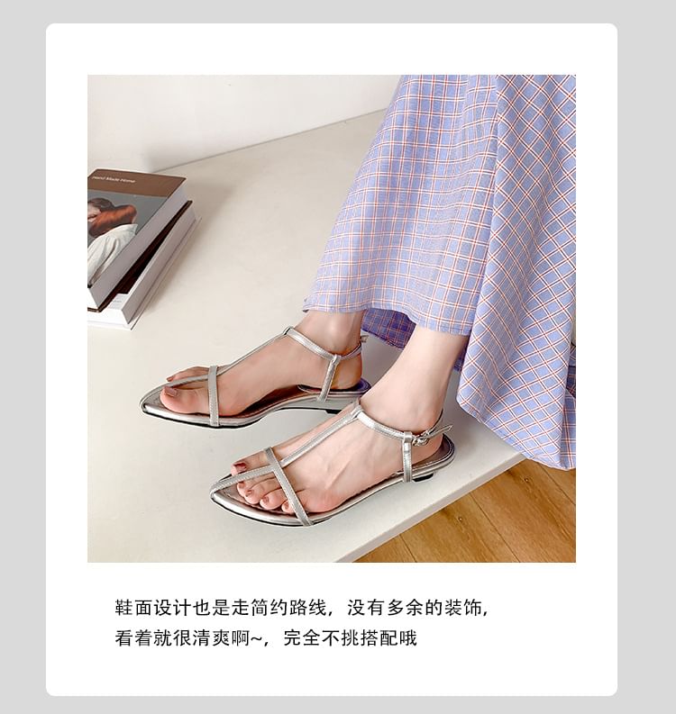 Wedge Heel Pointed Toe Genuine Leather Slingback Sandals