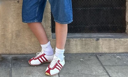 Low Waist Washed Pocket Straight-Leg Denim Shorts