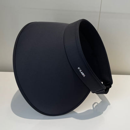 Lettering Wide Brim Sun Hat