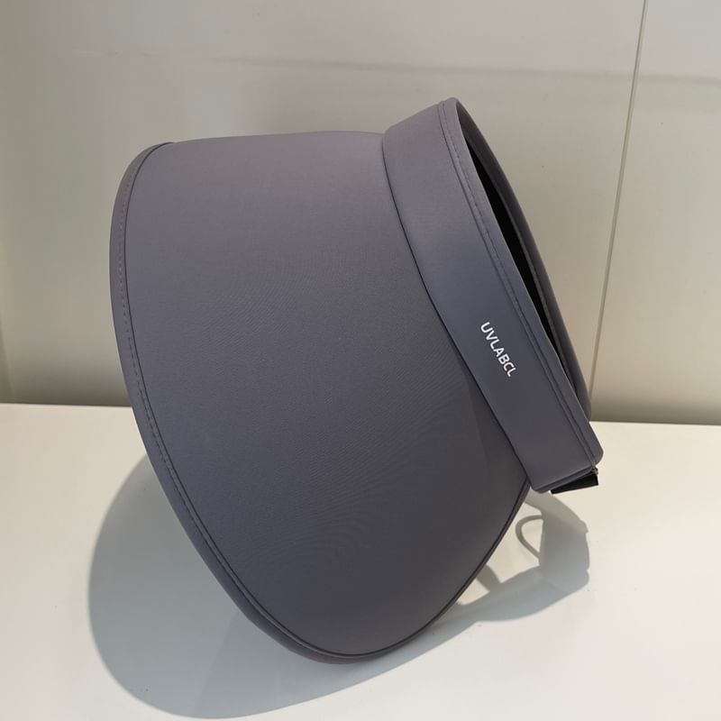 Lettering Wide Brim Sun Hat