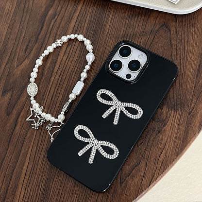 Bow Rhinestone Phone Case