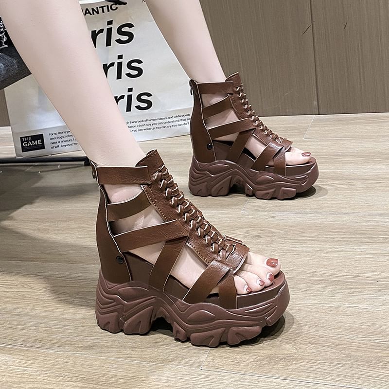Strappy Platform Sandals