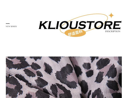 Low-Rise Solid Maxi Flared Skirt & Leopard Off-Shoulder Crop Top