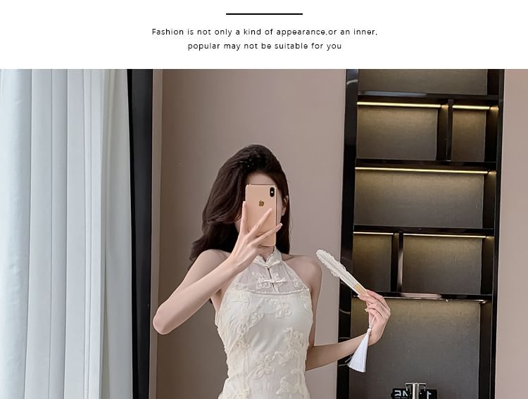 Panel Jacquard Sheath Qipao (Various Designs)