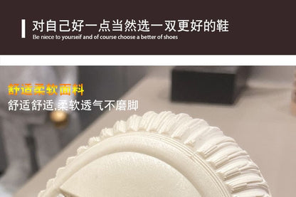 Platform Mesh Slip-On Sneakers