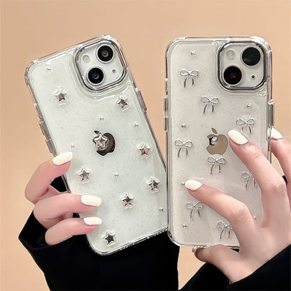 Bow / Star Bead iPhone Case