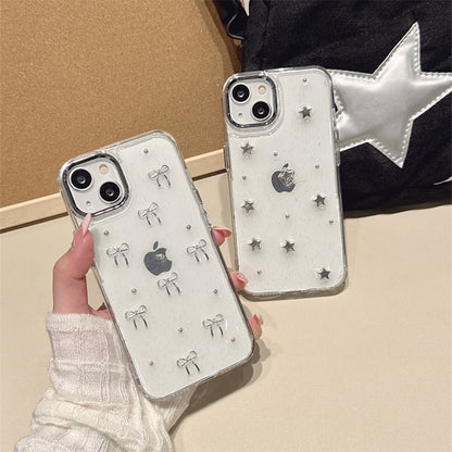 Bow / Star Bead iPhone Case
