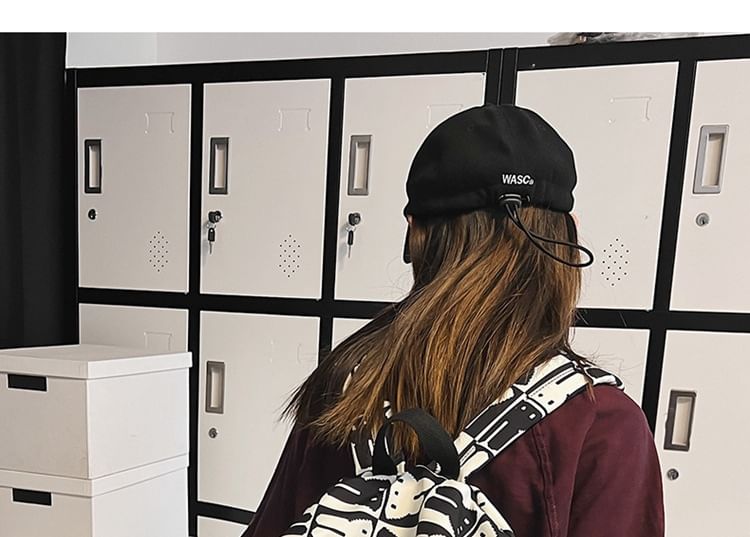 Rabbit Print Multi-Pocket Backpack