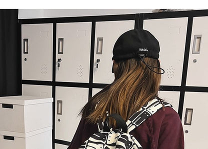 Rabbit Print Multi-Pocket Backpack