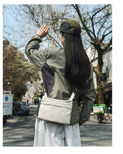 Multi-Pocket Crossbody Bag