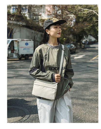 Multi-Pocket Crossbody Bag