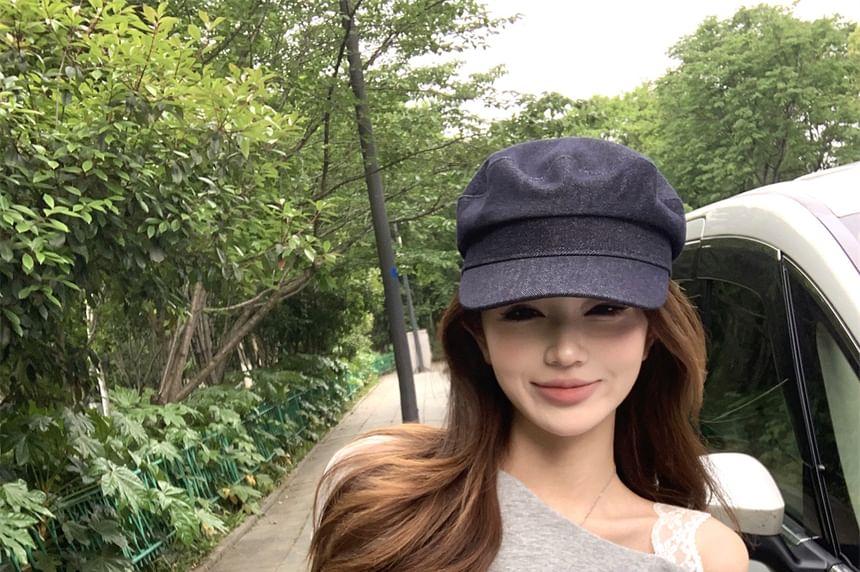 Set: Sleeveless Cold Shoulder Panel Lace Crop Top + High Waist Mini Pencil Skirt