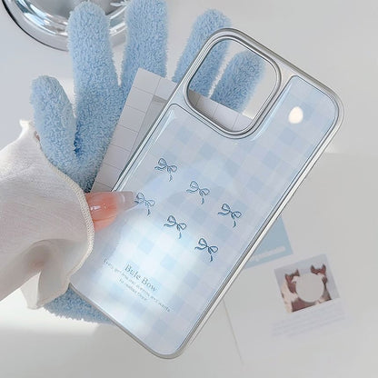 Bow Plaid Phone Case