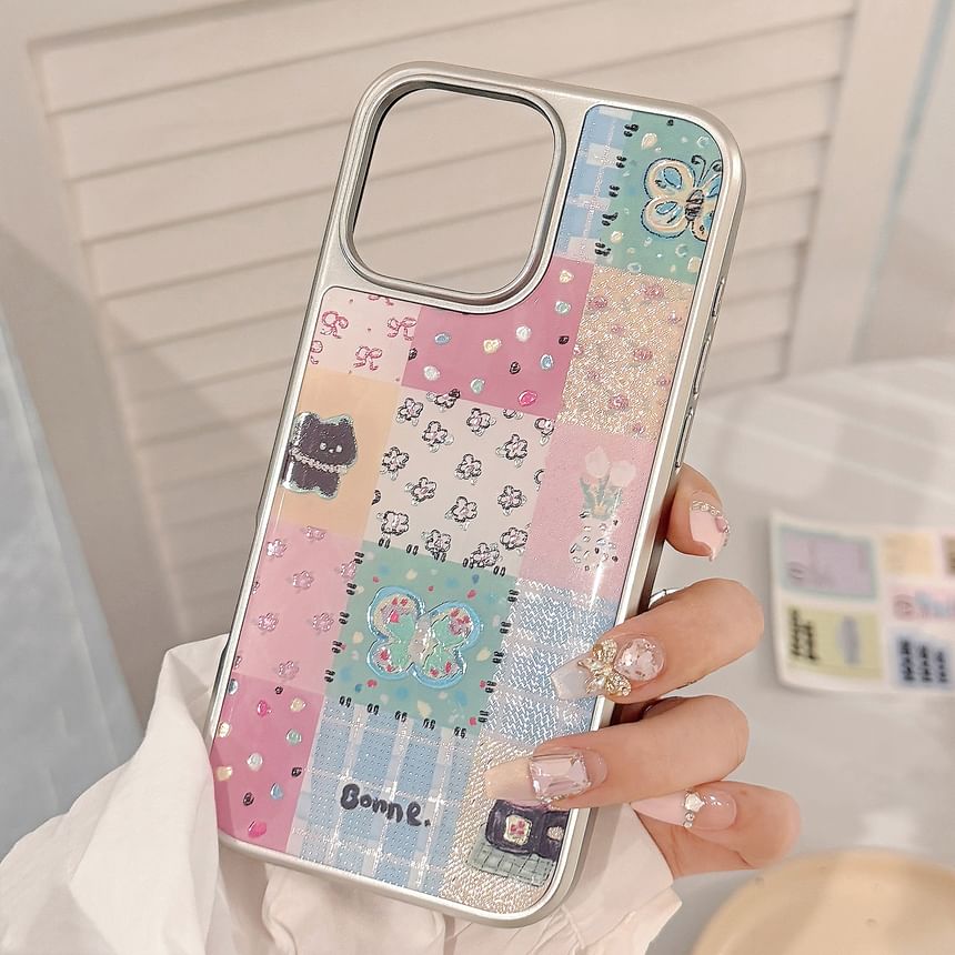Cat Color Panel Phone Case