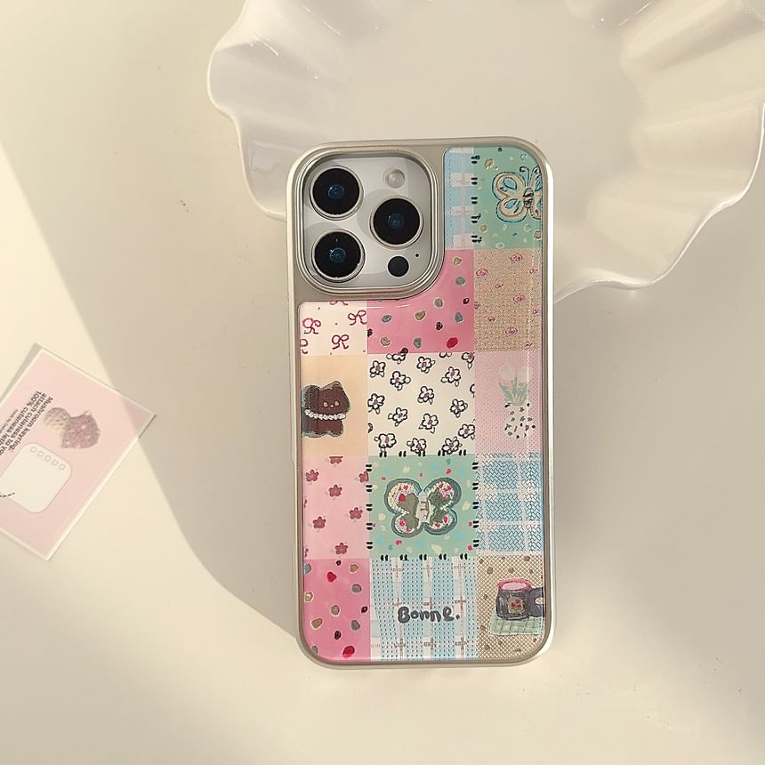 Cat Color Panel Phone Case