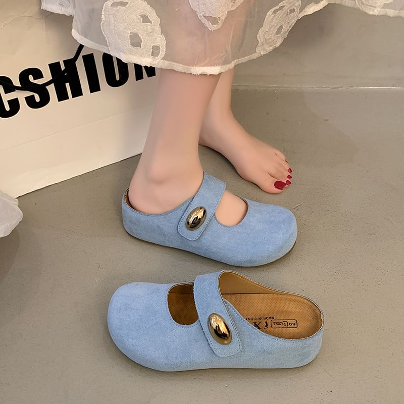 Jane Mary Round Shoes Toe