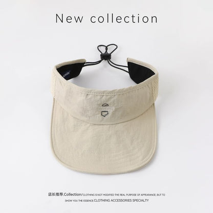 Lettering Embroidered Visor