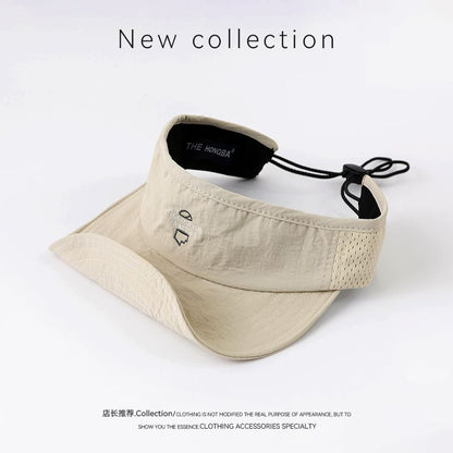 Lettering Embroidered Visor