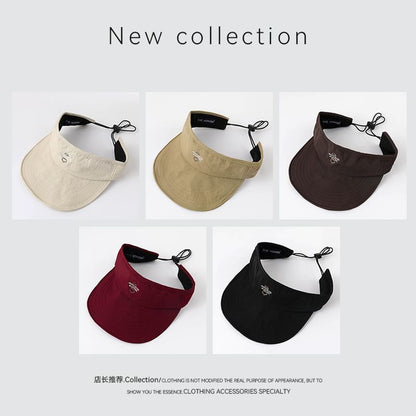 Lettering Embroidered Visor