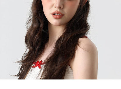 Plaid Applique Beret