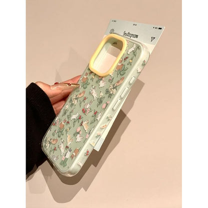 Rabbit Print Phone Case / Phone Strap / Set
