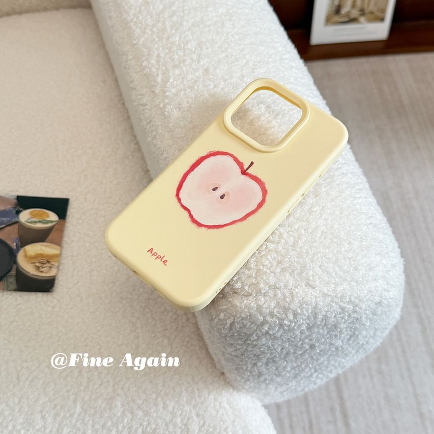 Printed Phone Case / Bead Phone Strap / Set