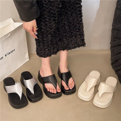 Platform Thong Sandals