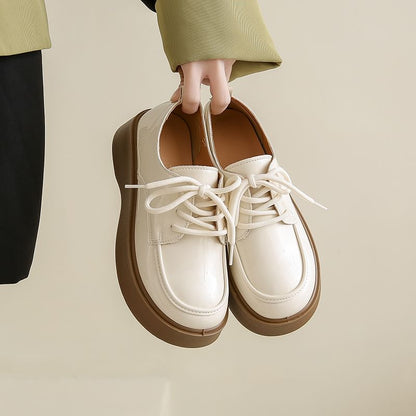 Platform Lace Up Shoes