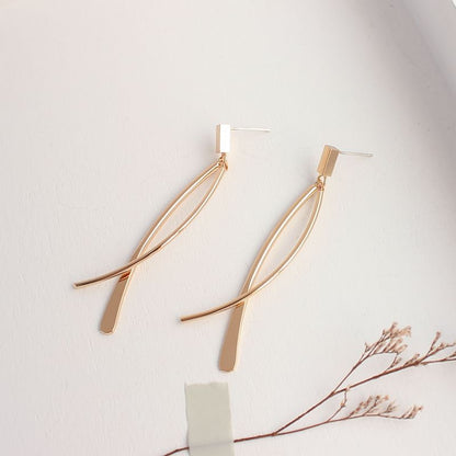 Bar Dangle Earring / Clip-On Earring