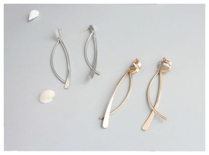 Bar Dangle Earring / Clip-On Earring