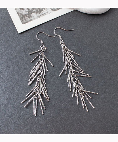 Fringed Drop Earring / Clip-On Earring