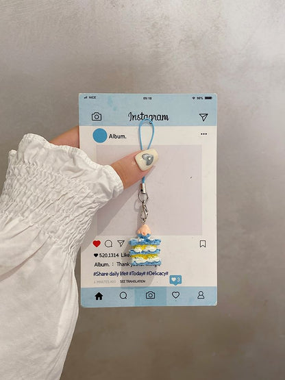 Strawberry Cake Plaid Phone Case