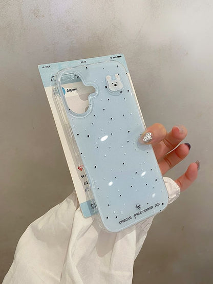 Dog Splattered Magnetic (Compatible with MagSafe) Phone Case / Stand / Set