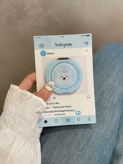 Dog Splattered Magnetic (Compatible with MagSafe) Phone Case / Stand / Set