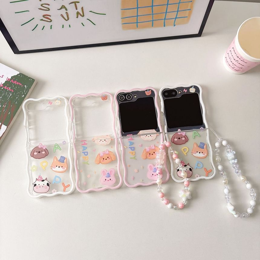 Cartoon Animal Phone Case / Strap / Set