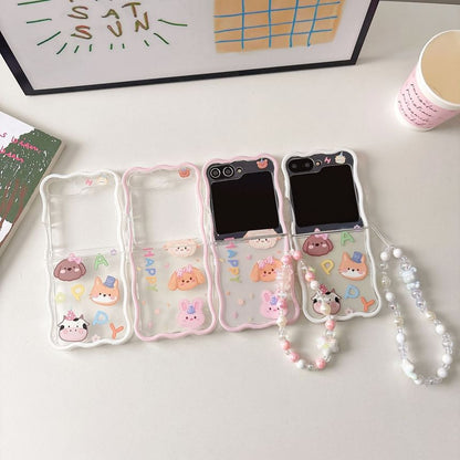 Cartoon Animal Phone Case / Strap / Set
