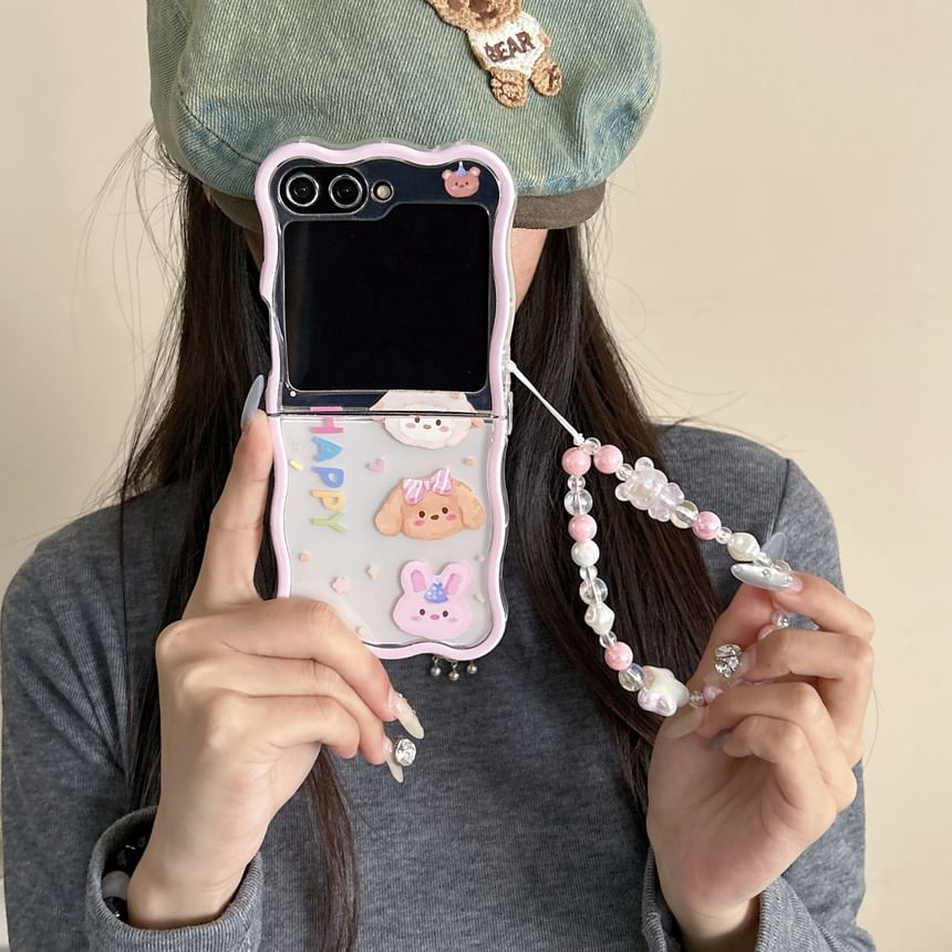 Cartoon Animal Phone Case / Strap / Set