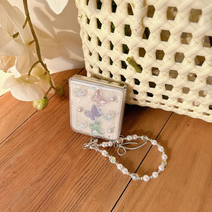 Butterfly Phone Case Strap / Set- Samsung Flip
