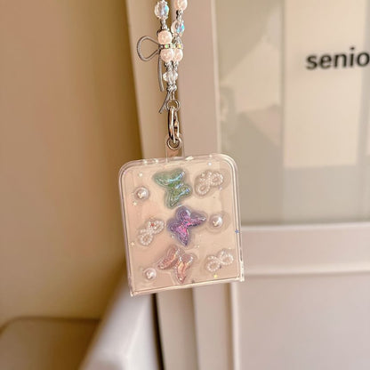 Butterfly Phone Case Strap / Set- Samsung Flip