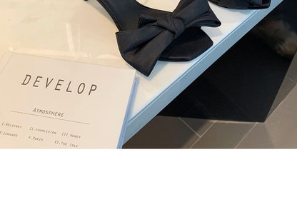 Ankle Strap Bow Sandals (Various Designs)