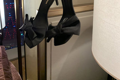 Ankle Strap Bow Sandals (Various Designs)