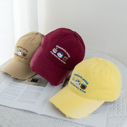 Cartoon Embroidered Baseball Cap