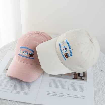 Cartoon Embroidered Baseball Cap