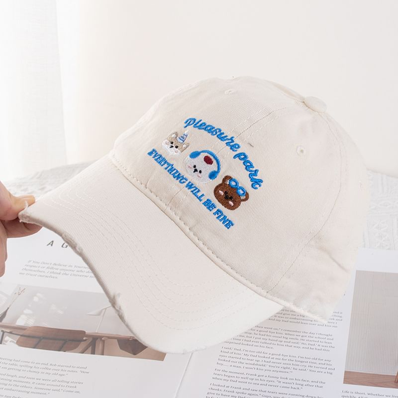 Cartoon Embroidered Baseball Cap