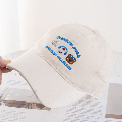 Cartoon Embroidered Baseball Cap