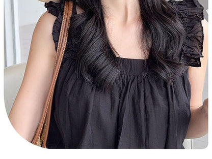 Bow Print Straw Sun Hat