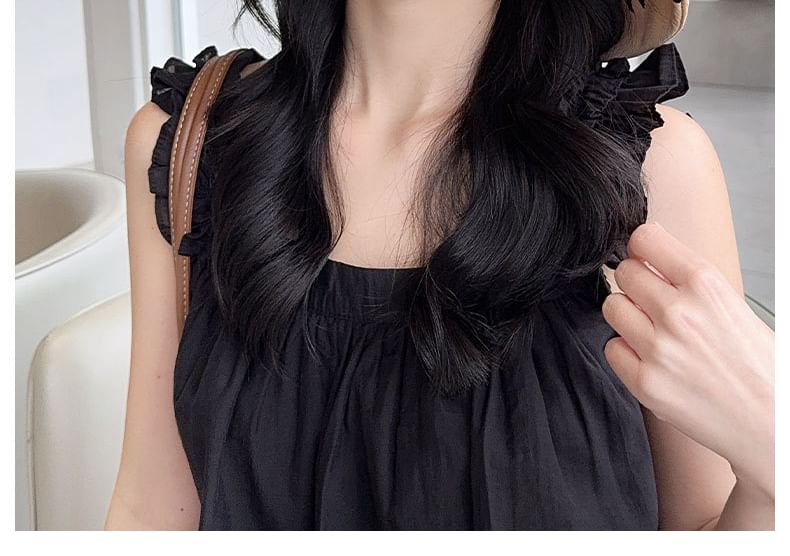 Bow Print Straw Sun Hat