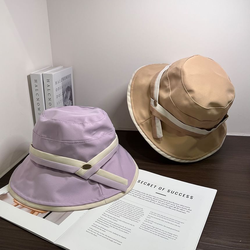 Two Tone Bucket Hat
